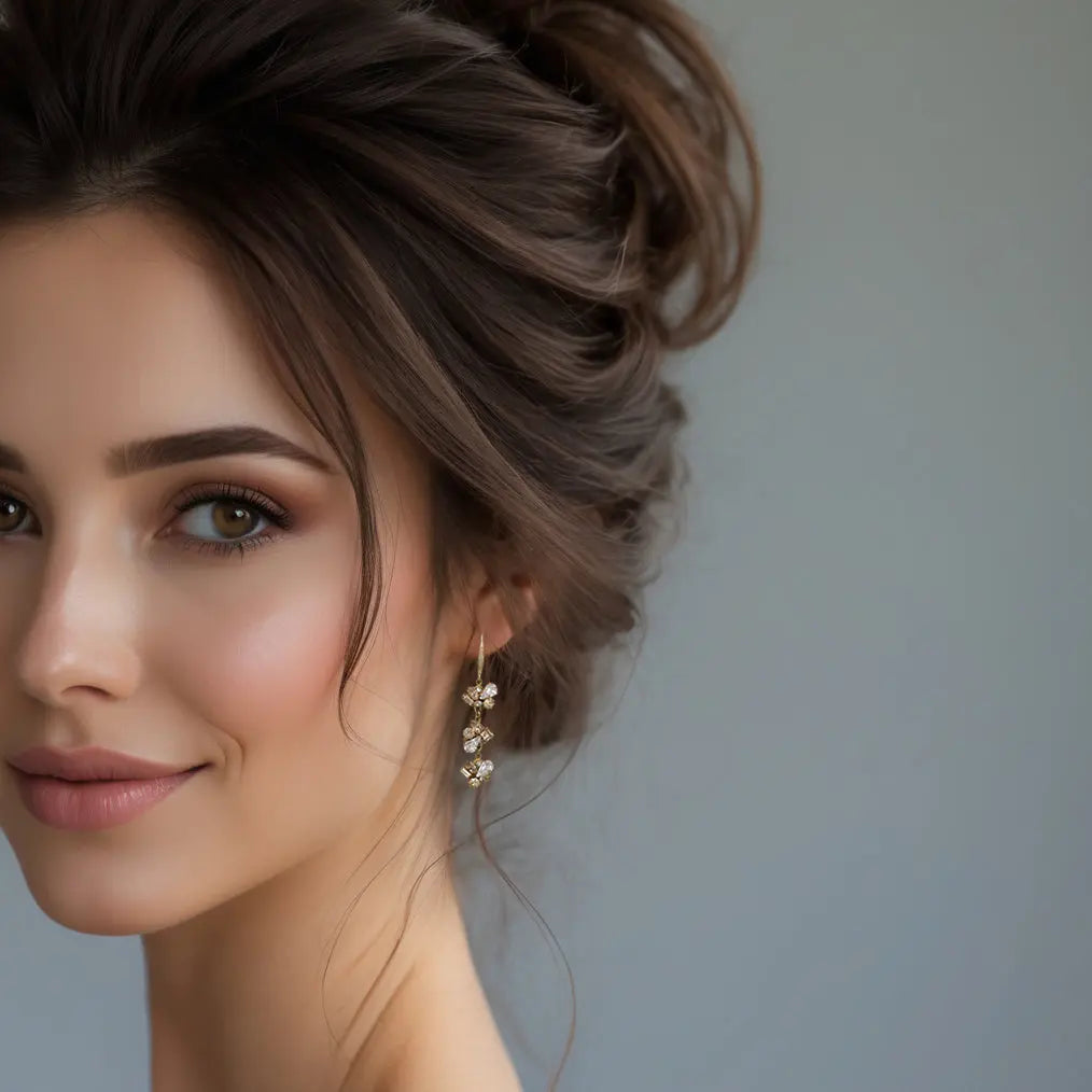 DROP STYLE EARRINGS - Haute Bride