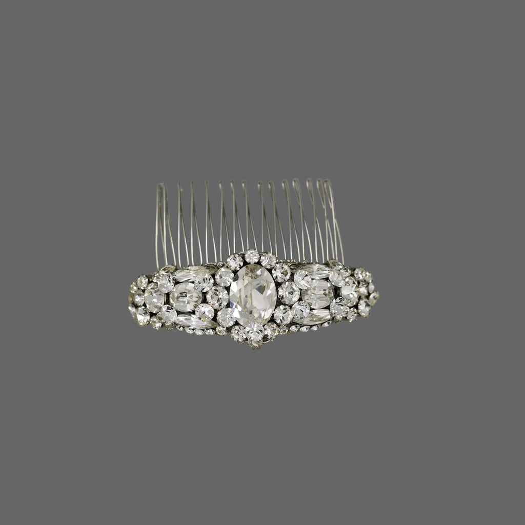 Haute Bride Wedding Hair Comb Avalon Crystal Rhinestone Bridal Hair Comb | Haute Bride main image 4