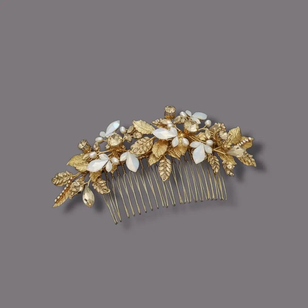 Haute Bride Wedding Hair Comb Avalon Crystal Rhinestone Bridal Hair Comb | Haute Bride main image 3