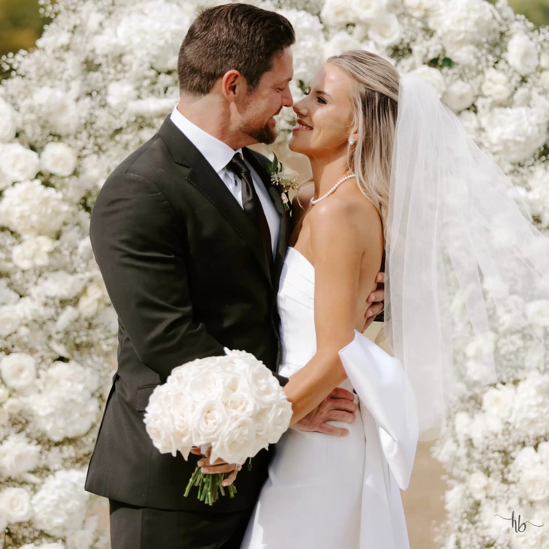 Jordan Blusher Veil - Haute Bride display picture 3