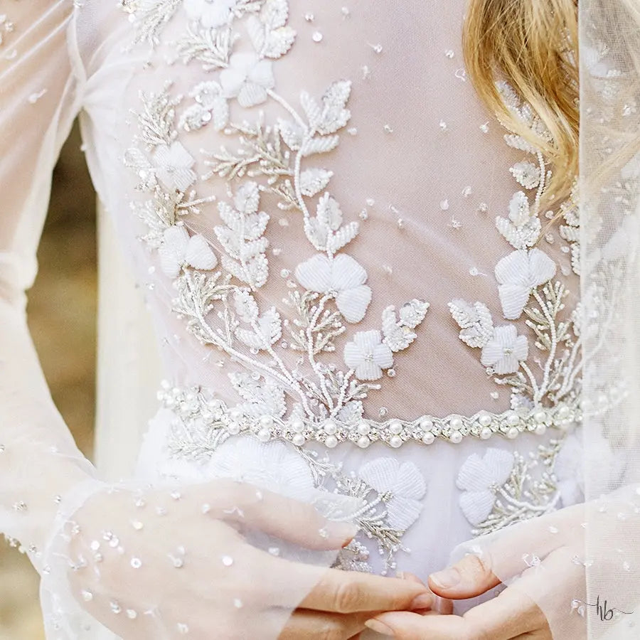 Billie Pearl Belt Haute Bride - Main Image